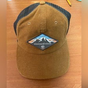 Corduroy Vineyard Vines Patch Hat